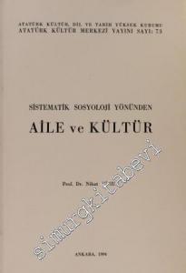 Sistematik Sosyoloji Yönünden Aile ve Kültür -        1994