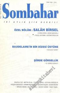 Sombahar: İki Aylık Şiir Dergisi  - Mayıs - Haziran 1995; Sayı: 29