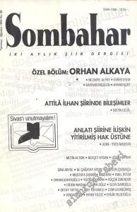 Sombahar: İki Aylık Şiir Dergisi  - Temmuz - Ağustos 1995; Sayı: 30