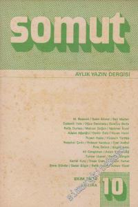 Somut Aylık Yazın Dergisi - Sayı: 10    1  Ekim
