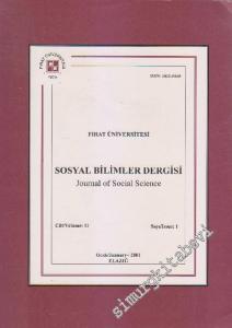 Sosyal Bilimler Dergisi - Sayı: 1  Cilt: 11    Ocak - January