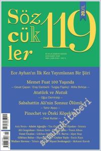 Sözcükler İki Aylık Edebiyat Dergisi - Memet Fuat 100 Yaşında - Sayı: 119      Ocak - Şubat 2026