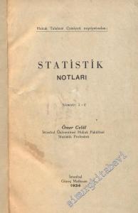 Statistik Notları: Sömestr 5-6 -