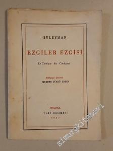 Süleyman Ezgiler Ezgisi İMZALI -        1937