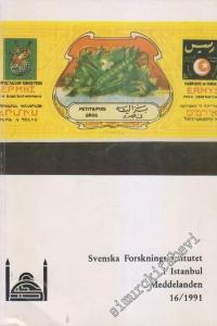 Svenska Forskningsinstitutet i İstanbul Meddelanden - Sayı: 16, 1991       1991