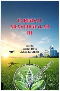 Tarımsal Araştırmalar 3 -        2025