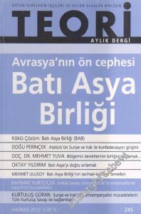 Teori - Aylık Dergi - 245      Haziran