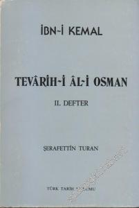 Tevarih-i Al-i Osman 2. Defter -        1983