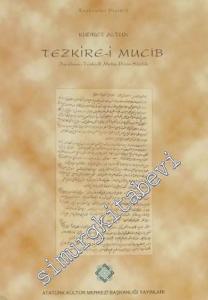 Tezkire-i Mucib (İnceleme - Tenkidli Metin - Dizin - Sözlük) -        1997