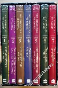 The Chronicles of Narnia (Box Set  - Books 1 - 7) The Magician's Nephew / The Lion the Witch and the Wardrobe / The Horse and His Boy / Prince Caspian / The Voyage of the Dawn Treader / The Silver Chair / The Last Battle CİLTLİ KUTULU -        1994