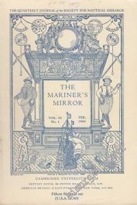 The Mariner's Mirror - No: 1  Vol: 52     February