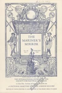 The Mariner's Mirror - No: 1  Vol: 68     February