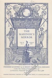 The Mariner's Mirror - No: 3  Vol: 59     August