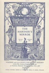 The Mariner's Mirror - No: 3  Vol: 62     August