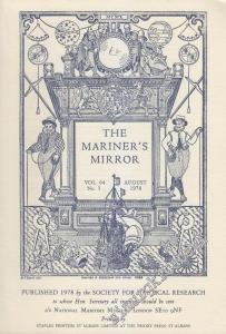 The Mariner's Mirror - No: 3  Vol: 64     August