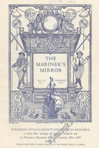 The Mariner's Mirror - Vol: 65 No: 1      February