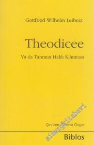 Theodicee ya da Tanrının Haklı Kılınması CEP BOY -