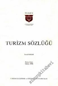 Turizm Sözlüğü -        1996