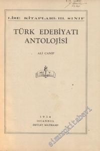Türk Edebiyatı Antolojisi -        1934