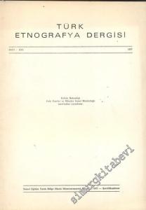 Türk Etnografya Dergisi - Sayı: 16       1977