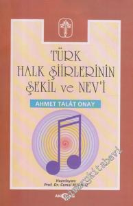 Türk Halk Şiirlerinin Şekil ve Nevi -        1996