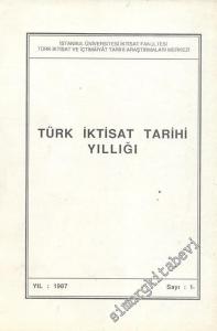 Türk İktisat Tarihi Yıllığı 1 -        1988