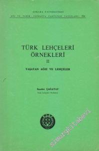 Türk Lehçeleri Örnekleri 2: Yaşayan Ağız ve Lehçeler -        1972