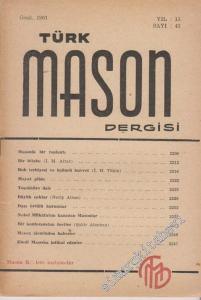 Türk Mason Dergisi - Sayı: 41, Yıl: 11, Ocak 1961       1961