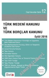 Türk Medeni Kanunu ve Türk Borçlar Kanunu - Ocak 2019 -        2019