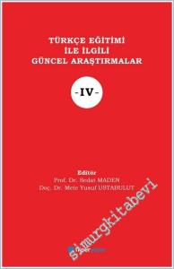 Türkçe Eğitimi İle İlgili Güncel Araştırmalar 4 -        2026