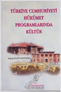 Türkiye Cumhuriyeti Hükümet Programlarında Kültür -        1998