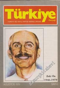 Türkiye Gerçeği - Türkiye İşçi Köylü Partisi Merkez Organı - Sayı: 6      Ağustos