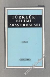 Türklük Bilimi Araştırmaları  - Sayı: 1       1995