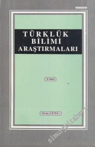 Türklük Bilimi Araştırmaları - Sayı: 2       1996