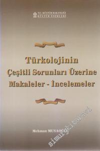 Türkolojinin Çeşitli Sorunları Üzerine Makaleler - İncelemeler -        2002