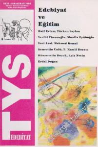 TYS Edebiyat Dergisi - Sayı: 8    1  Haziran