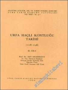 Urfa Haçlı Kontluğu Tarihi, Cilt 2: 1118 - 1146 -        1994