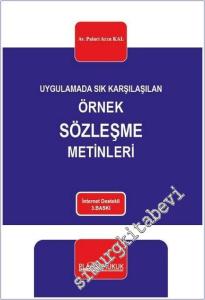 Uygulamada Sık Karşılaşılan Örnek Sözleşme Metinleri -        2025