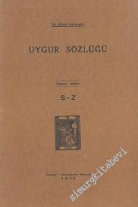 Uygur Sözlüğü (3 Kitap) -        1934
