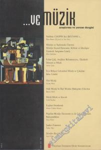 Ve Müzik Araştırma Ve Yorum Dergisi - Sayı: 6      Aralık