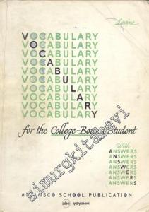 Vocabulary for the College - Bound Student With Answers -