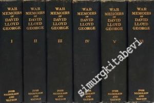 War Memoirs of David Lloyd George 6 Cilt TAKIM -