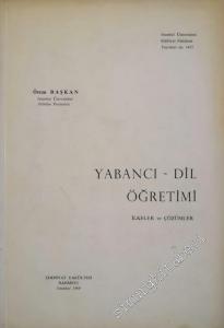 Yabancı - Dil Öğretimi İlkeler ve Çözümler -