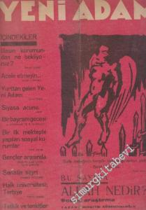 Yeni Adam Dergisi - Sayı: 71      Mayıs