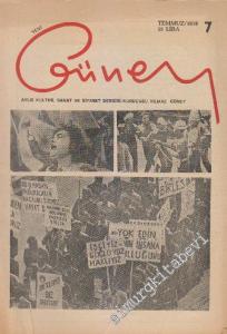 Yeni Güney Aylık Kültür, Sanat ve Siyaset Dergisi - Sayı: 7      Temmuz