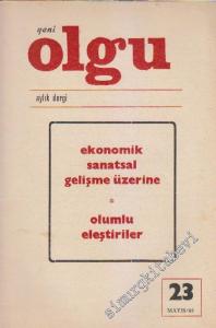 Yeni Olgu Aylık Dergi - Sayı: 23      Mayıs