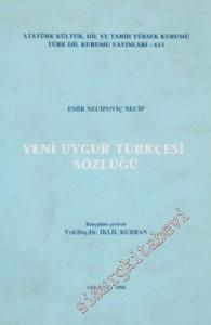 Yeni Uygur Türkçesi Sözlüğü -        1995