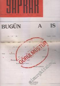 Yeni Yaprak Fikir ve Sanat Gazetesi - Sayı: 15    2  Mayıs