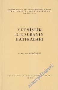 Yetmişlik Bir Subayın Hatıraları -        1988