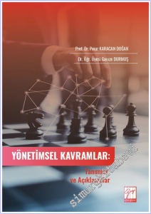 Yönetimsel Kavramlar: Tanımlar ve Açıklamalar -        20202526